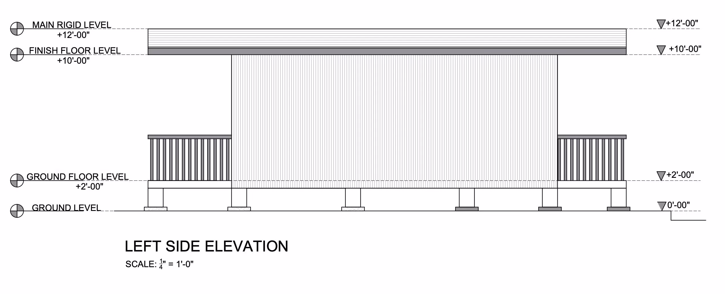 20’x26’ Tiny Cabin House Plan (PDF) – 2 Bedroom Small Cabin Blueprint / Plan Code 10042 - Image 8