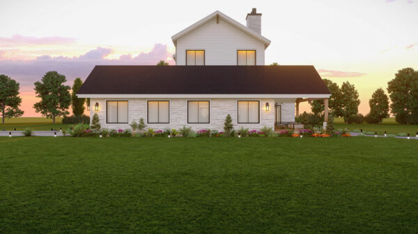 Luxury Farmhouse Plan - 6 Bedroom - Image 3