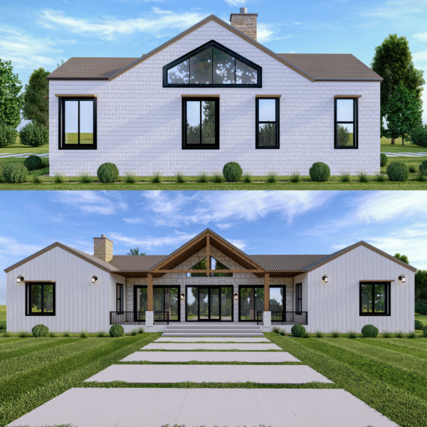 Modern Farmhouse House Plans 0002 - Image 9