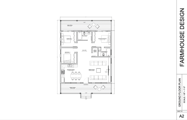 Modern Farmhouse House Plan 0001 - Image 9