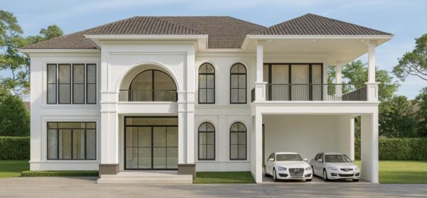 Modern 6-Bedroom Luxury House Plan – 4860 Sq Ft - Image 4