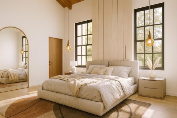 Modern Villa House Plan 2 Bedrooms + Office + Safe Room - Image 10