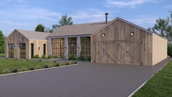 Modern Farmhouse Plan - 4 Bedrooms - Image 3