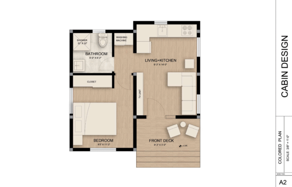 Tiny House Plan 0003 - Image 6